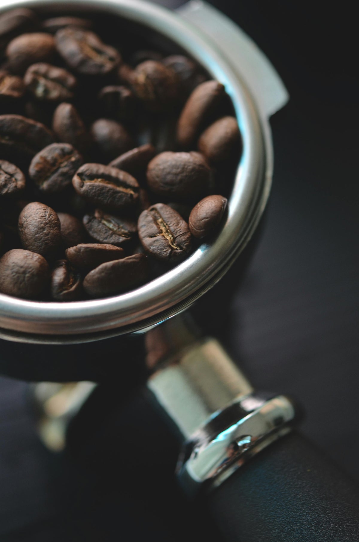 Rich coffee beans